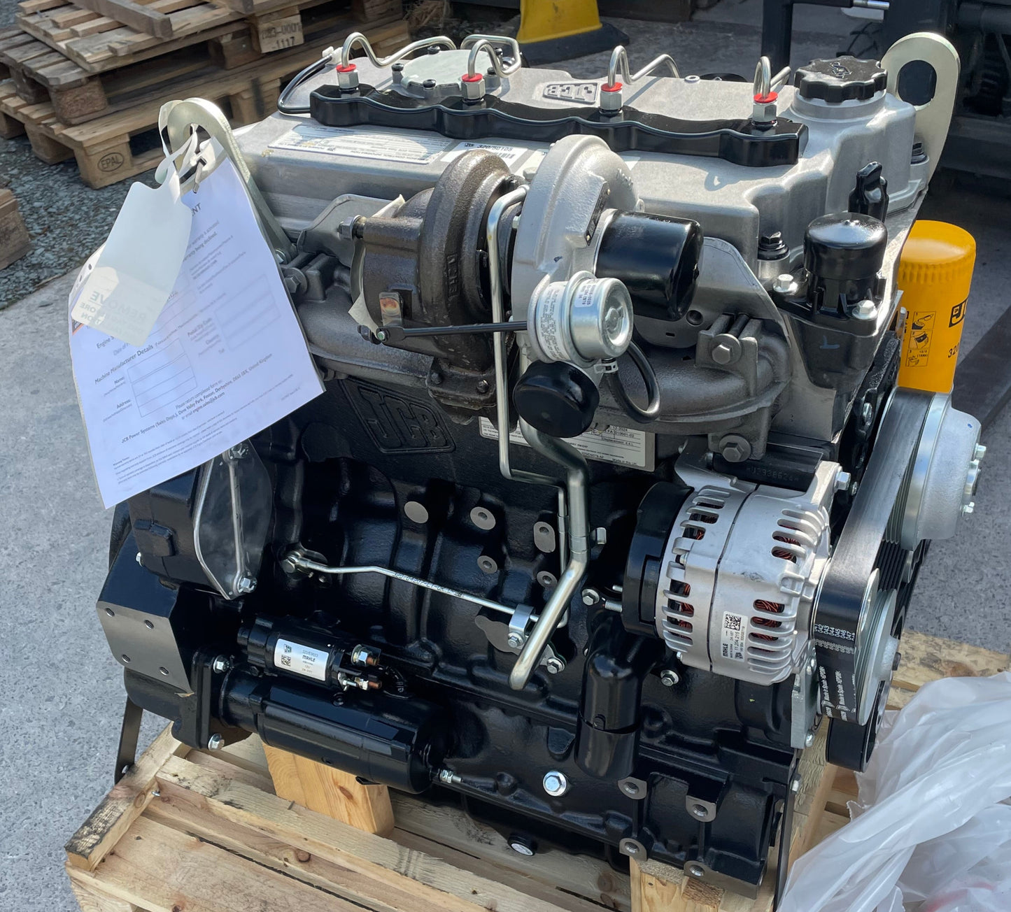 JCB 4.4L Diesel Engine – JCB 444 TA1 | 93 kW @ 2200 rpm | Brand New