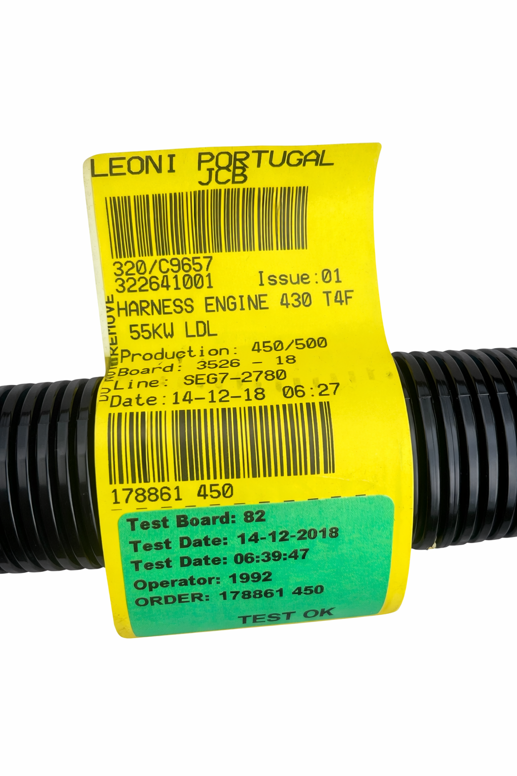 JCB Engine Wiring Harness – 320/C9657 Engine Loom 430 T4F 55kW OEM
