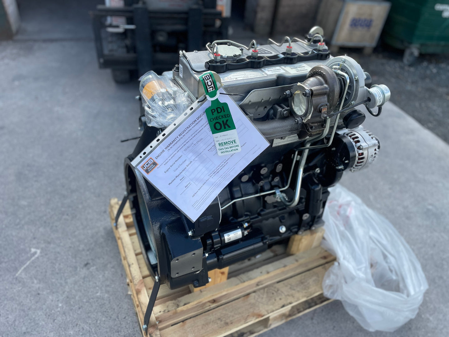 JCB 4.4L Diesel Engine – JCB 444 TA1 | 93 kW @ 2200 rpm | Brand New