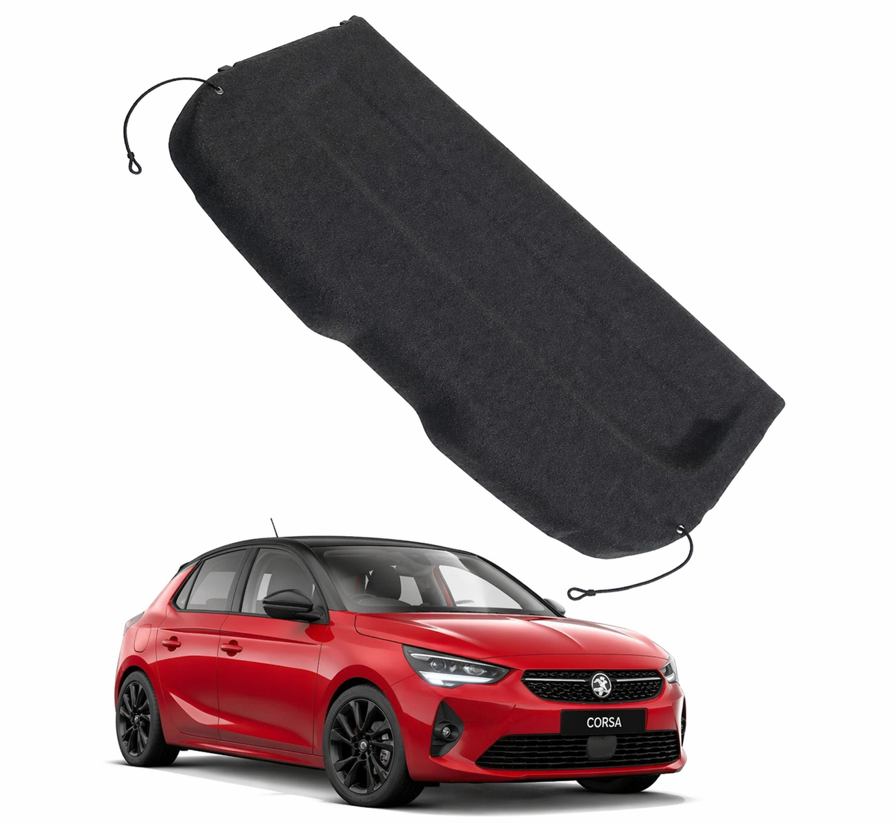 Vauxhall / Opel Corsa F Parcel Shelf Boot Cover (2019–2026) – Genuine OEM